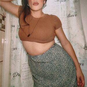 Teal Midi Skirt
